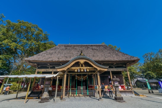 Aoi Aso Shrine (one of the National Treasures of Japan)